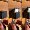 Porte-clés chat qui cache la clé imprimé en 3D