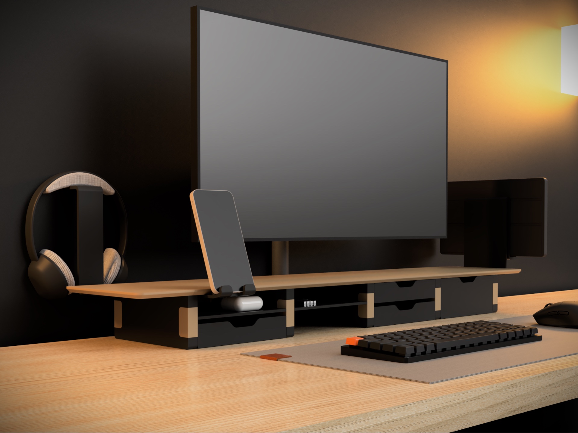Étagère de bureau modulaire Étagère de bureau modulaire