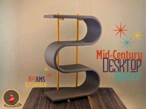 Étagère de bureau mid-century