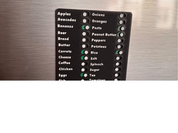 Liste de courses coulissante — vue 3