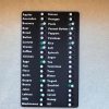 Liste de courses coulissante