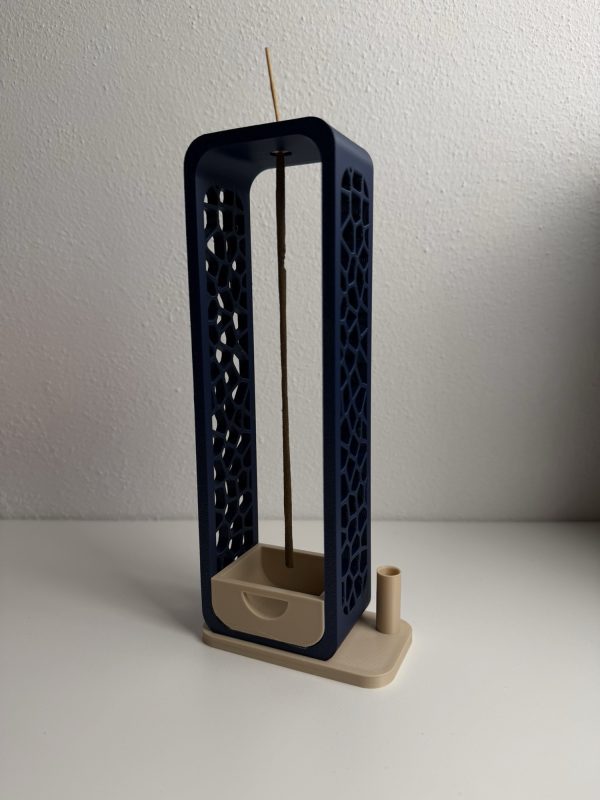 Porte-encens Voronoï — vue 3 Porte-encens Voronoï — vue 3