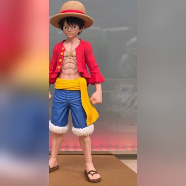 Figurine Luffy One Piece imprimée et peinte à la main — Formi