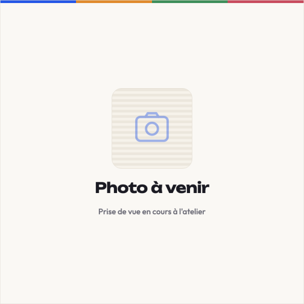 Visuel provisoire — la photo de ce produit est en cours de réalisation à l’atelier