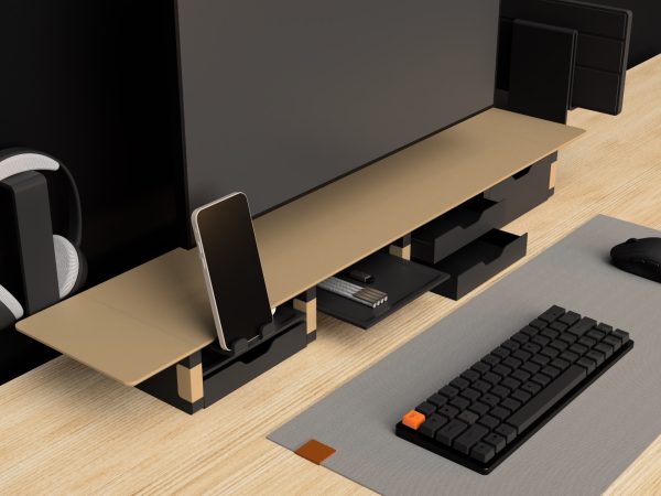 Étagère de bureau modulaire Étagère de bureau modulaire - impression 3D Formi